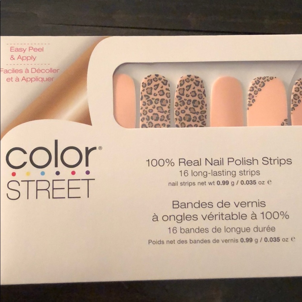 Color street nail stripes